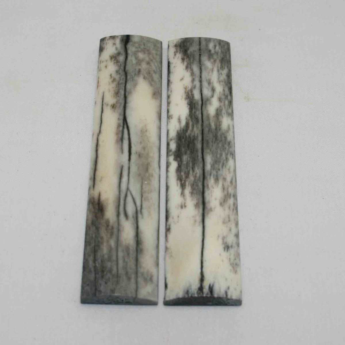 NB103NA106 Giraffe Bone Scales Size: 5.24" x 1.15" x 0.29" inch
