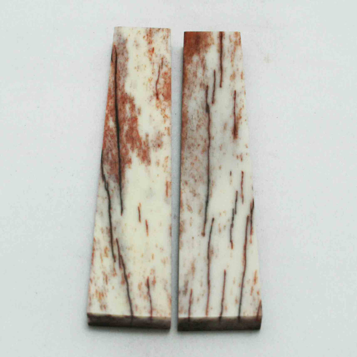 NB103NA108 Giraffe Bone Scales Size: 5.37" x 1.04" x 0.39" inch