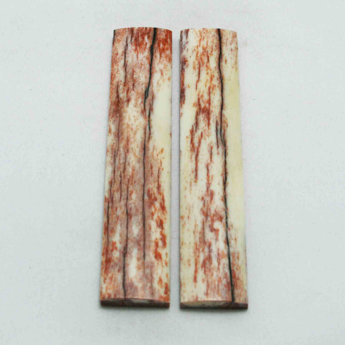 NB103NA118 Giraffe Bone Scales Size: 5.26" x 1.04" x 0.32" inch