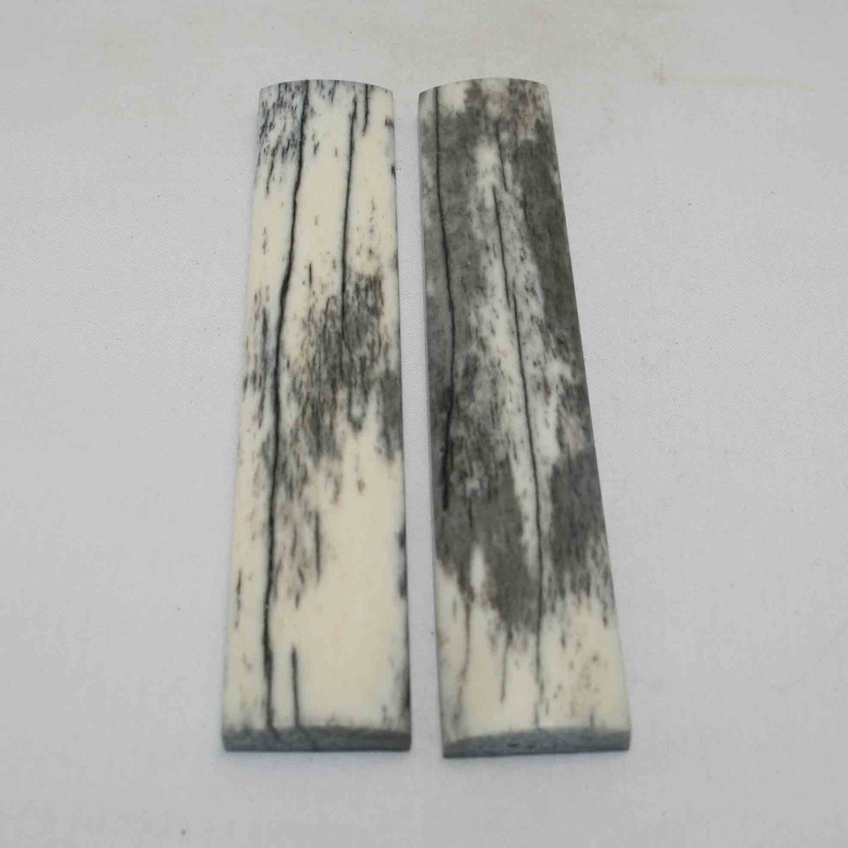 NB103NA123 Giraffe Bone Scales Size: 5.37" x 1.05" x 0.36" inch