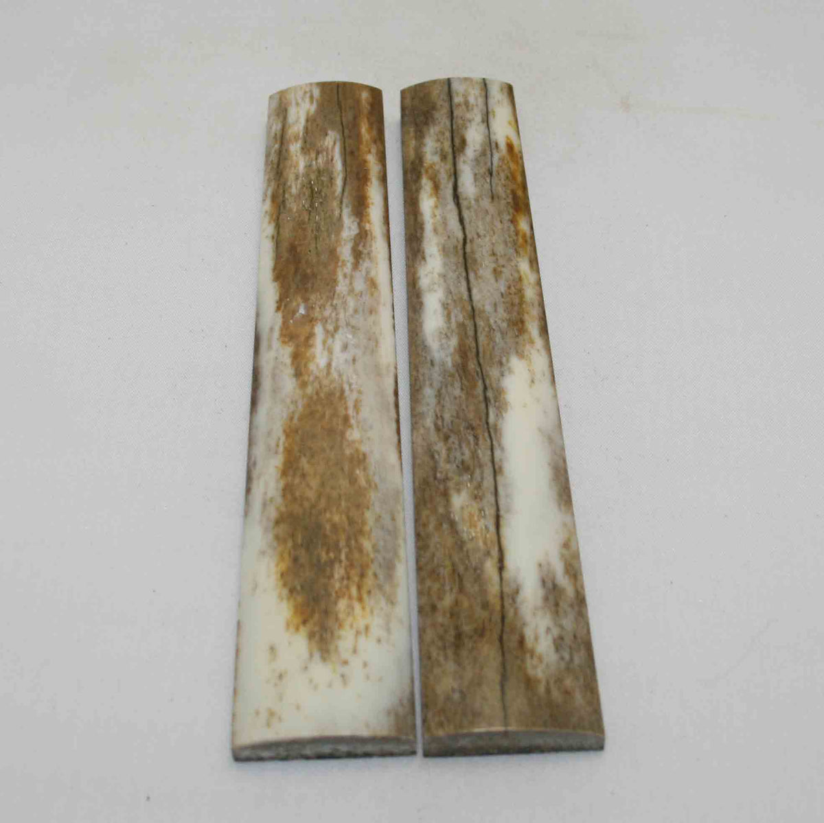 NB103NA127 Giraffe Bone Scales Size: 5.57" x 1.06" x 0.41" inch