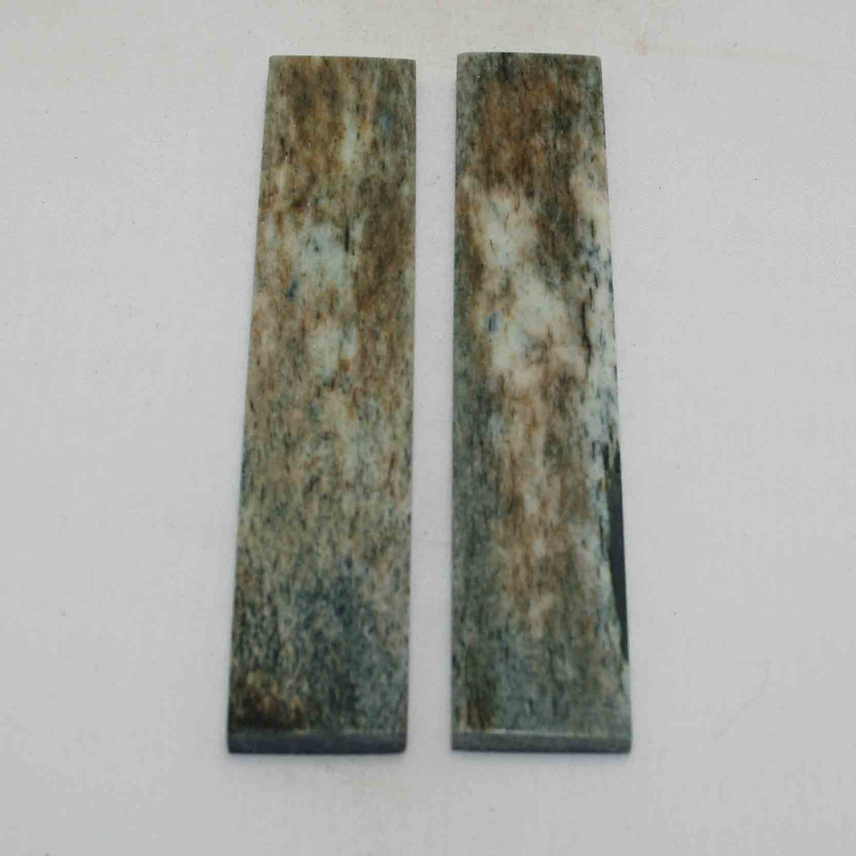 NB103NA128 Giraffe Bone Scales Size: 5.01" x 1.00" x 0.25" inch
