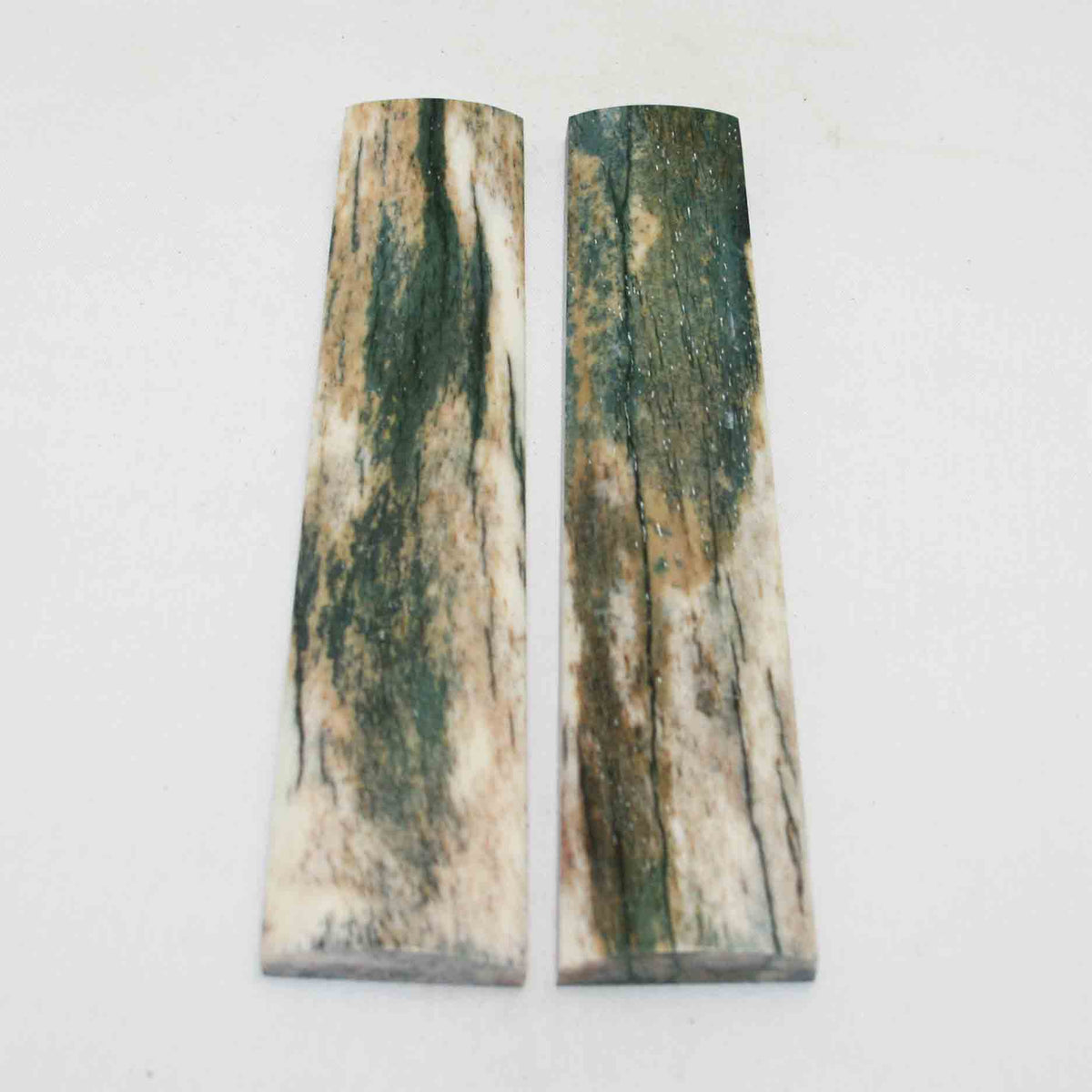 NB103NA132 Giraffe Bone Scales Size: 5.34" x 1.15" x 0.37" inch