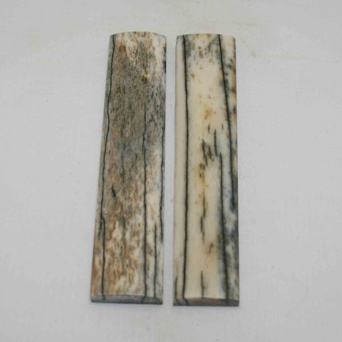 NB103NA134 Giraffe Bone Scales Size: 5.29" x 1.08" x 0.35" inch