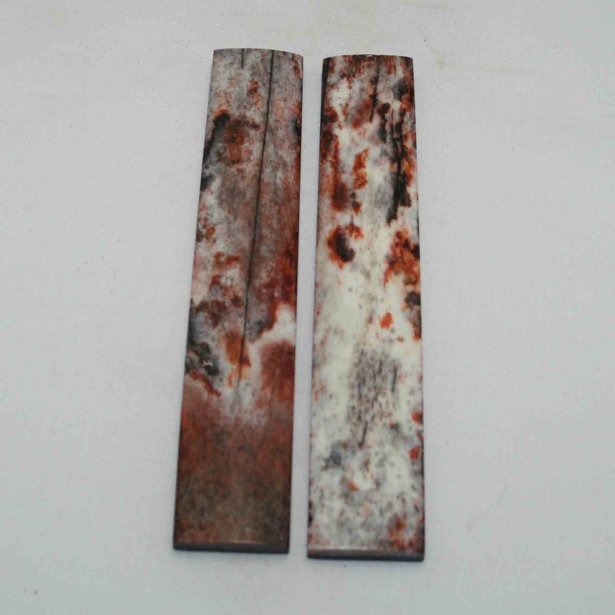 NB103NA140 Giraffe Bone Scales Size: 5.40" x 1.00" x 0.28" inch
