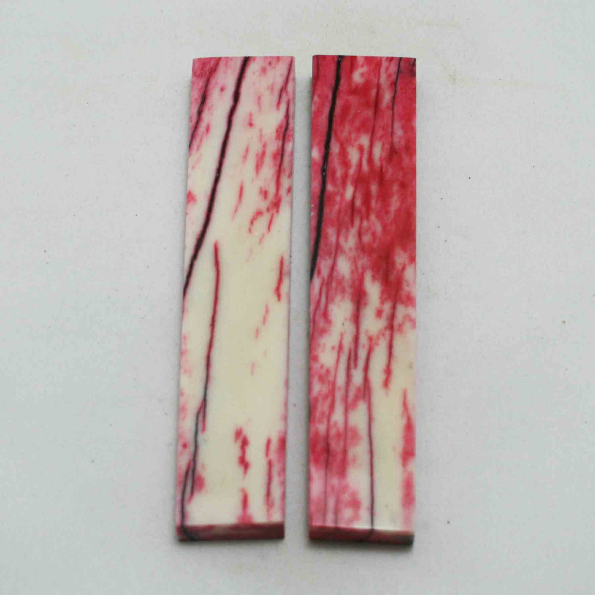 NB103NA161 Giraffe Bone Scales Size: 5.29" x 1.00" x 0.33" inch