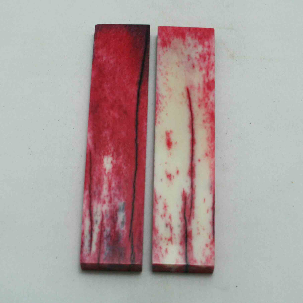 NB103NA164 Giraffe Bone Scales Size: 5.35" x 1.15" x 0.35" inch
