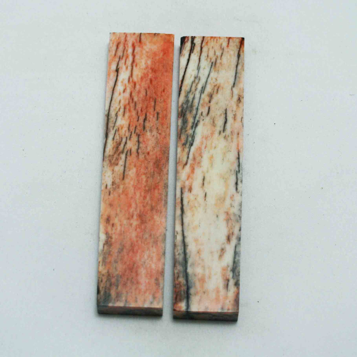 NB103NA174 Giraffe Bone Scales Size: 5.46" x 1.13" x 0.31" inch