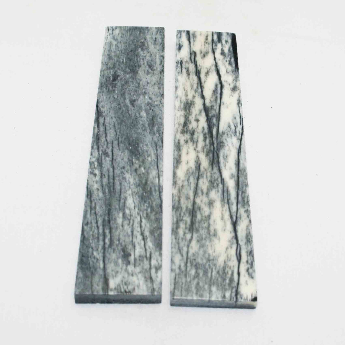 NB103NA176 Giraffe Bone Scales Size: 5.12" x 1.17" x 0.32" inch