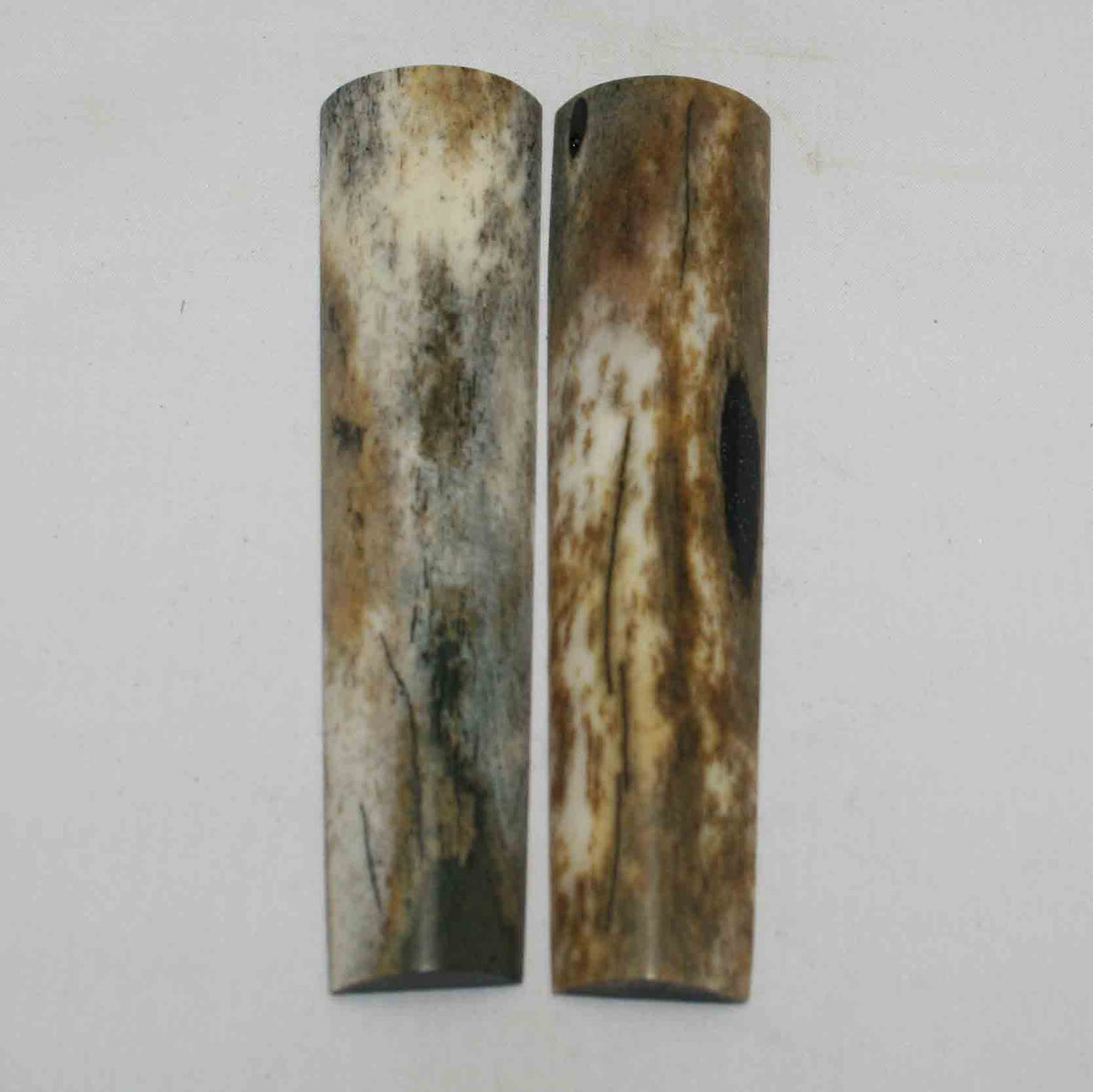 NB103NA185 Giraffe Bone Scales Size: 5.29" x 1.11" x 0.36" inch