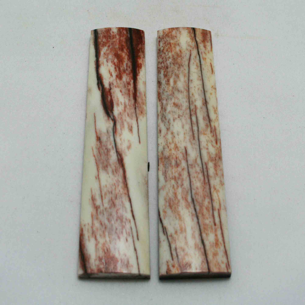 NB103NA19 Giraffe Bone Scales Size: 5.36" x 1.20" x 0.34" inch