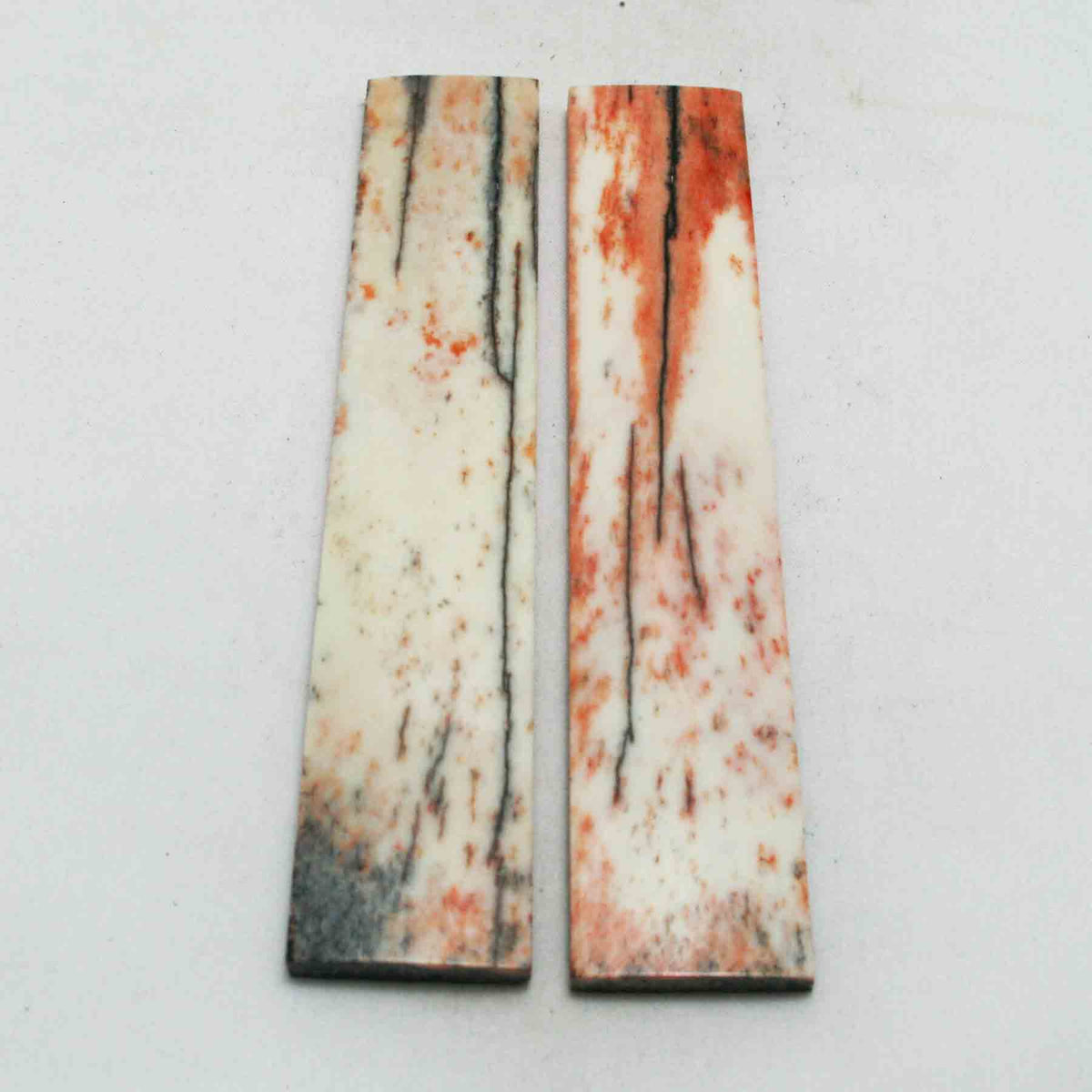 NB103NA211 Giraffe Bone Scales Size: 5.35" x 1.06" x 0.24" inch