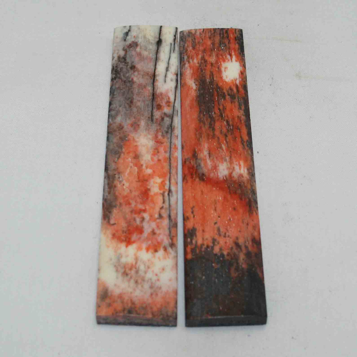 NB103NA222 Giraffe Bone Scales Size: 5.21" x 1.06" x 0.30" inch