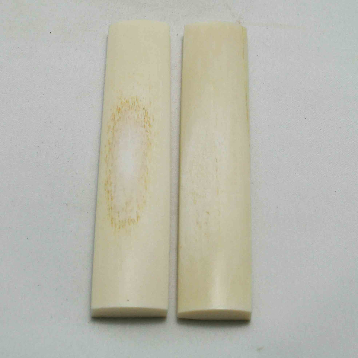 NB103NA26 Giraffe Bone Scales Size: 5.47" x 1.15" x 0.46" inch
