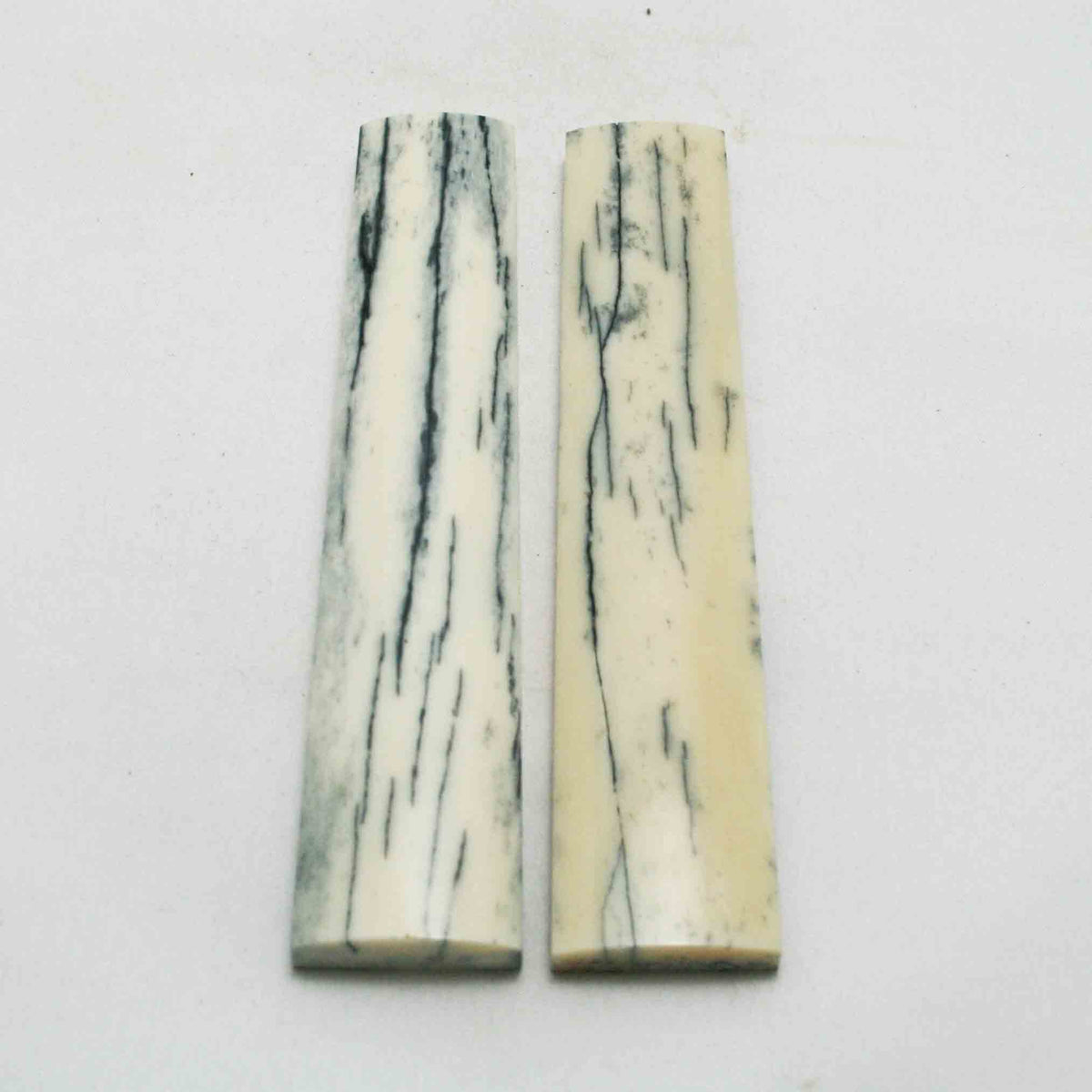 NB103NA29 Giraffe Bone Scales Size: 5.45" x 1.08" x 0.44" inch