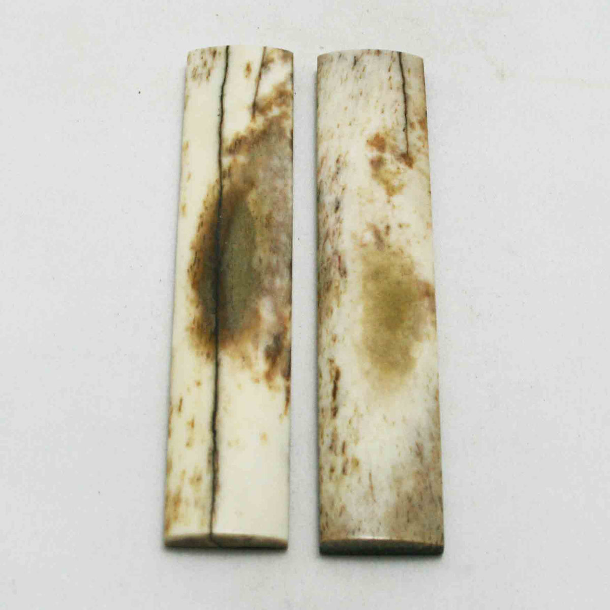 NB103NA41 Giraffe Bone Scales Size: 5.00" x 1.03" x 0.30" inch