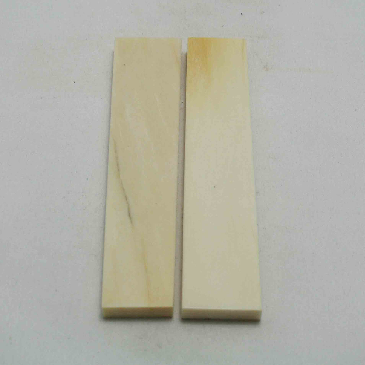 NB103NA47 Giraffe Bone Scales Size: 5.40" x 1.12" x 0.34" inch