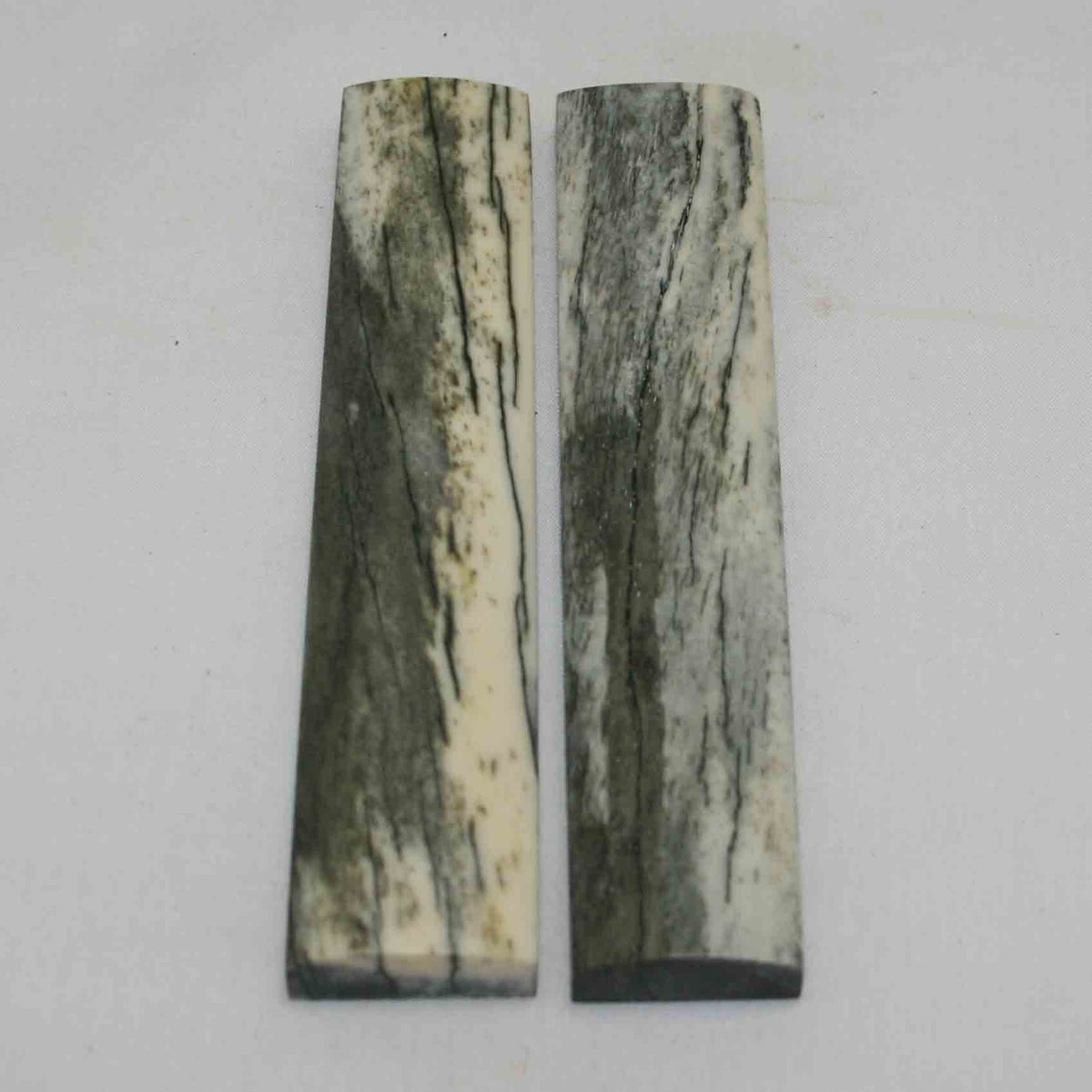 NB103NA50 Giraffe Bone Scales Size: 5.47" x 1.09" x 0.44" inch