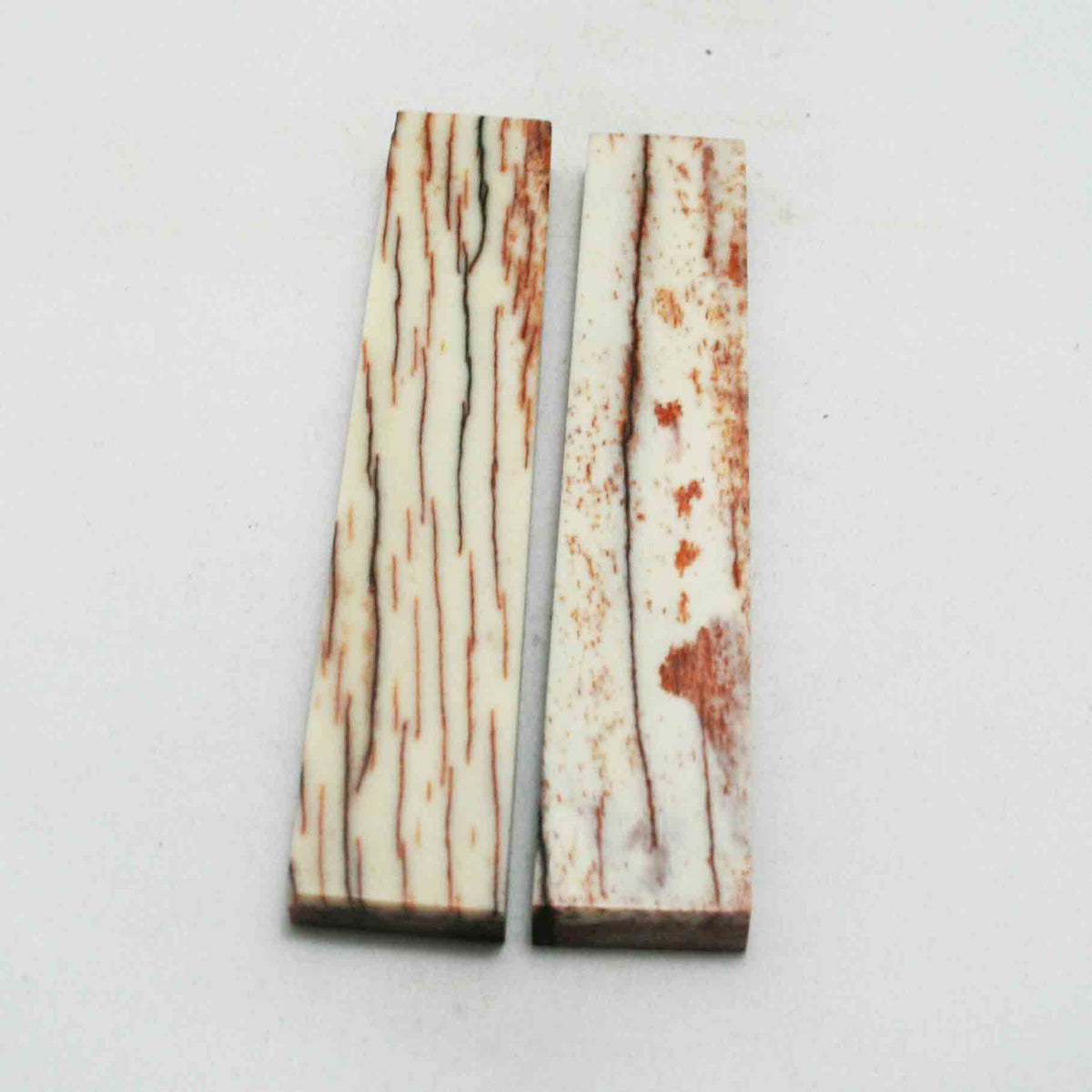 NB103NA72 Giraffe Bone Scales Size: 5.43" x 1.04" x 0.38" inch