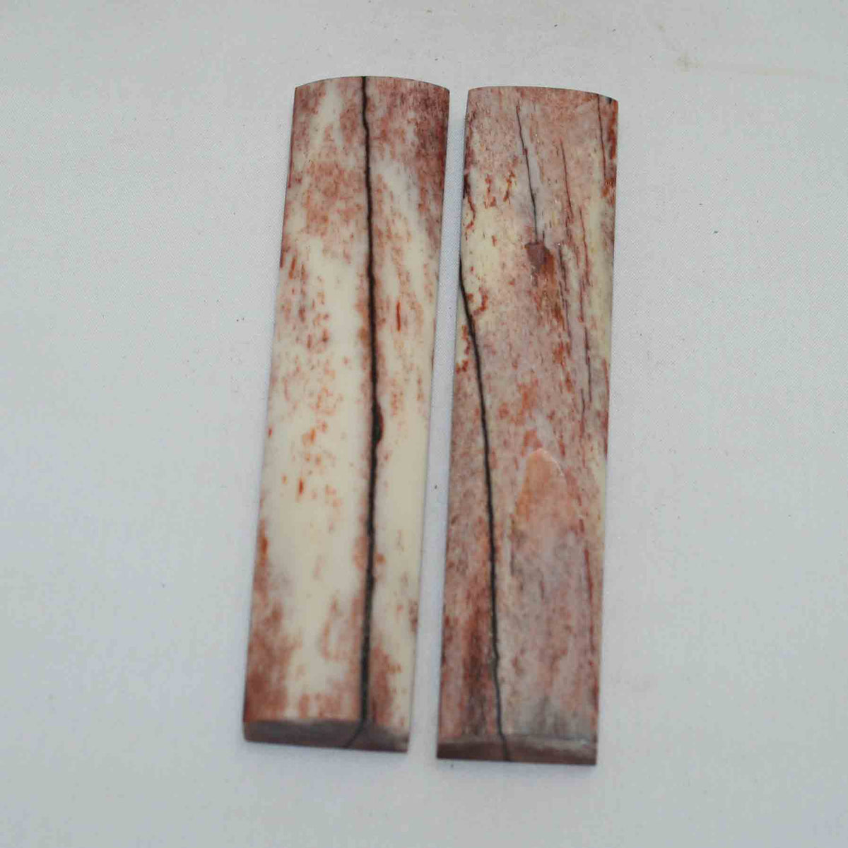 NB103NA75 Giraffe Bone Scales Size: 5.06" x 1.08" x 0.39" inch