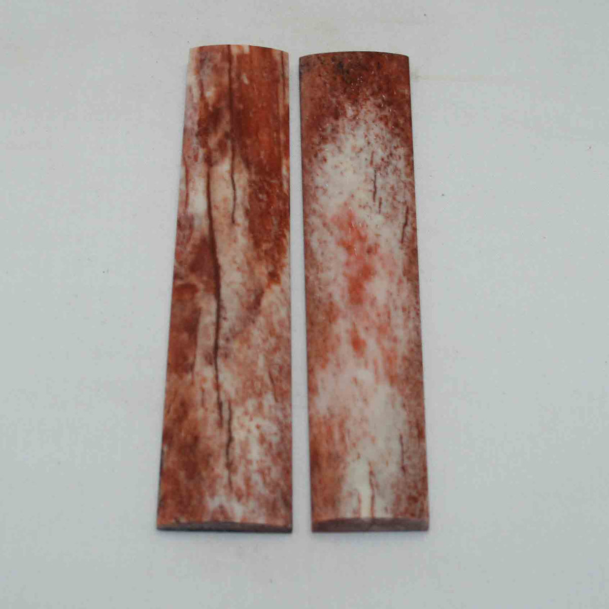 NB103NA76 Giraffe Bone Scales Size: 5.44" x 1.09" x 0.26" inch