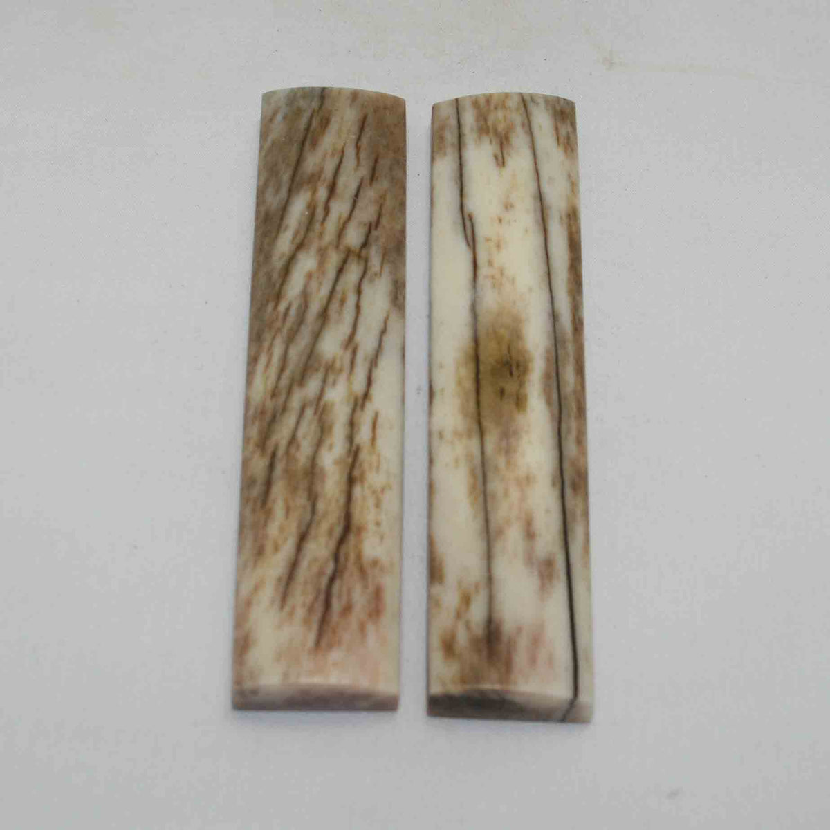 NB103NA93 Giraffe Bone Scales Size: 5.08" x 1.11" x 0.47" inch
