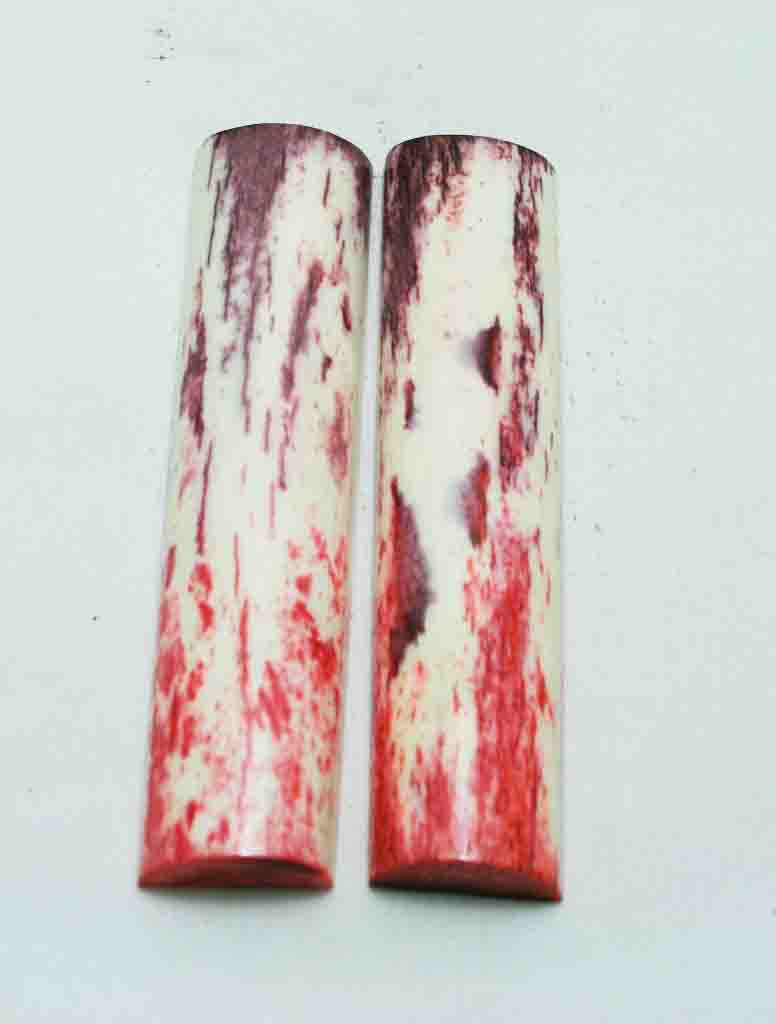 NB104MF71  Giraffe Bone Scales