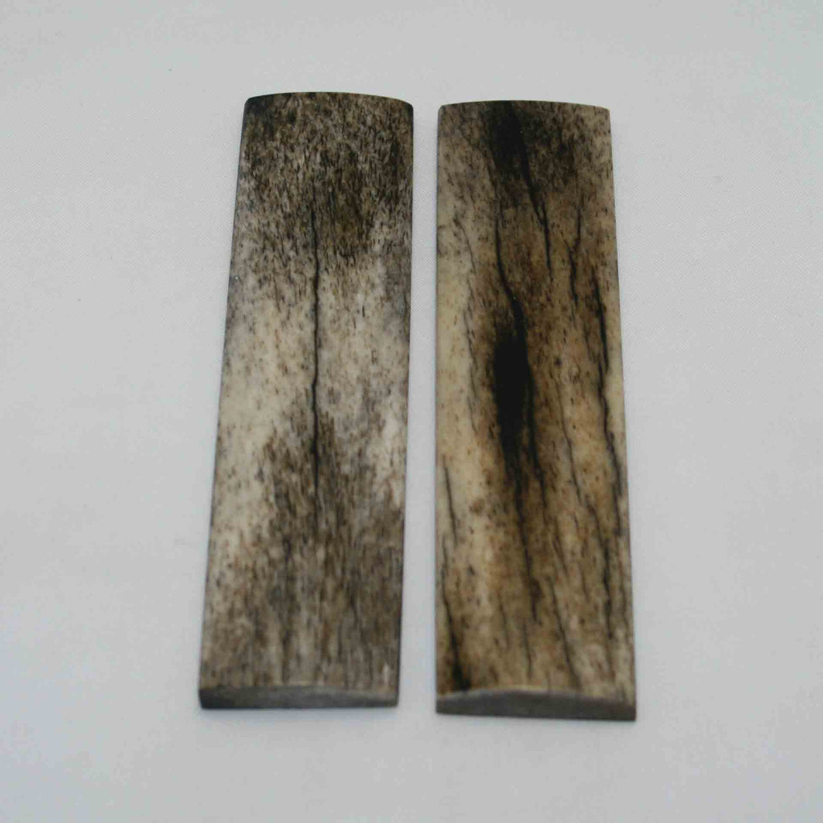 Small Giraffe Bone Scales (approx 1&quot; x 4&quot;) - BROWN