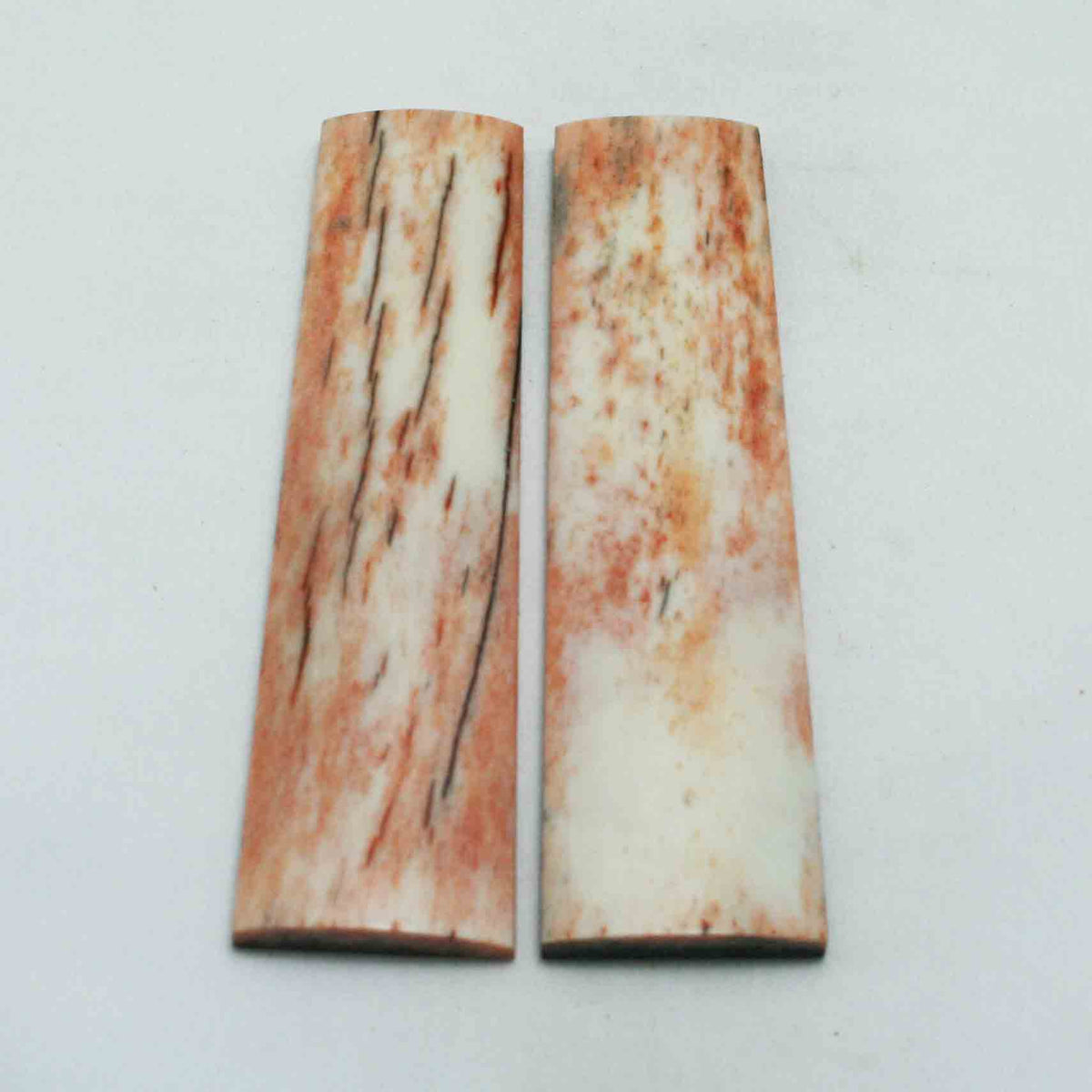 NB104NA113 Giraffe Bone Scales 5.47" x 1.35" x 0.32" inch