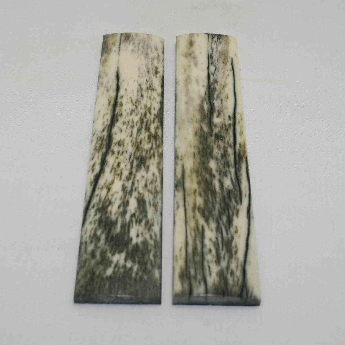 NB104NA22 Giraffe Bone Scales 5.66" x 1.28" x 0.32" inch