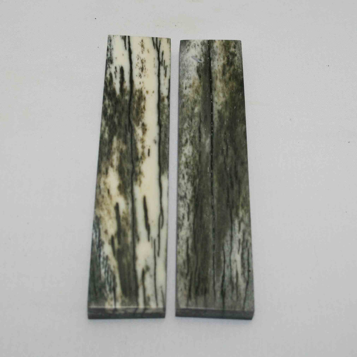 NB104NA24 Giraffe Bone Scales 5.37" x 1.18" x 0.44" inch