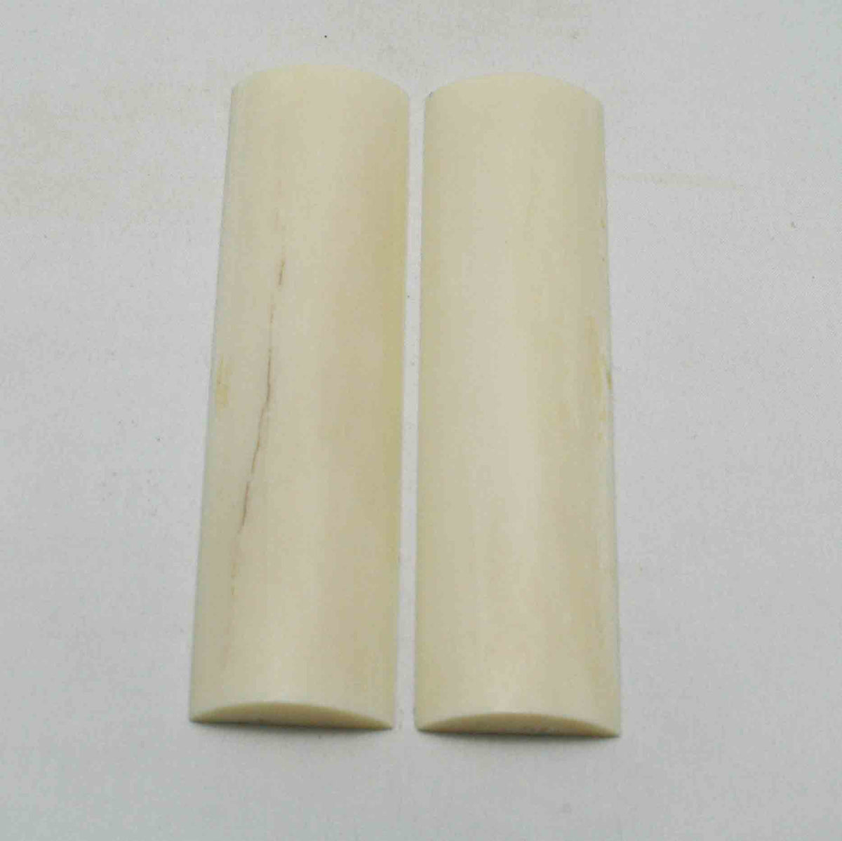 NB104NA29 Giraffe Bone Scales 5.31" x 1.32" x 0.33" inch