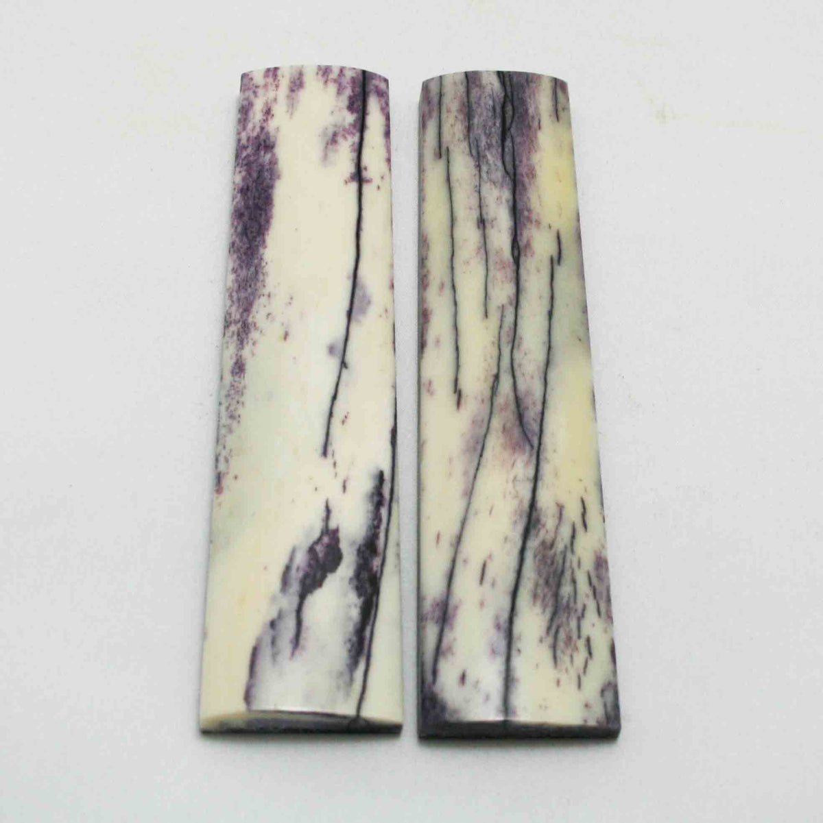 NB104NA30 Giraffe Bone Scales 5.38" x 1.24" x 0.37" inch