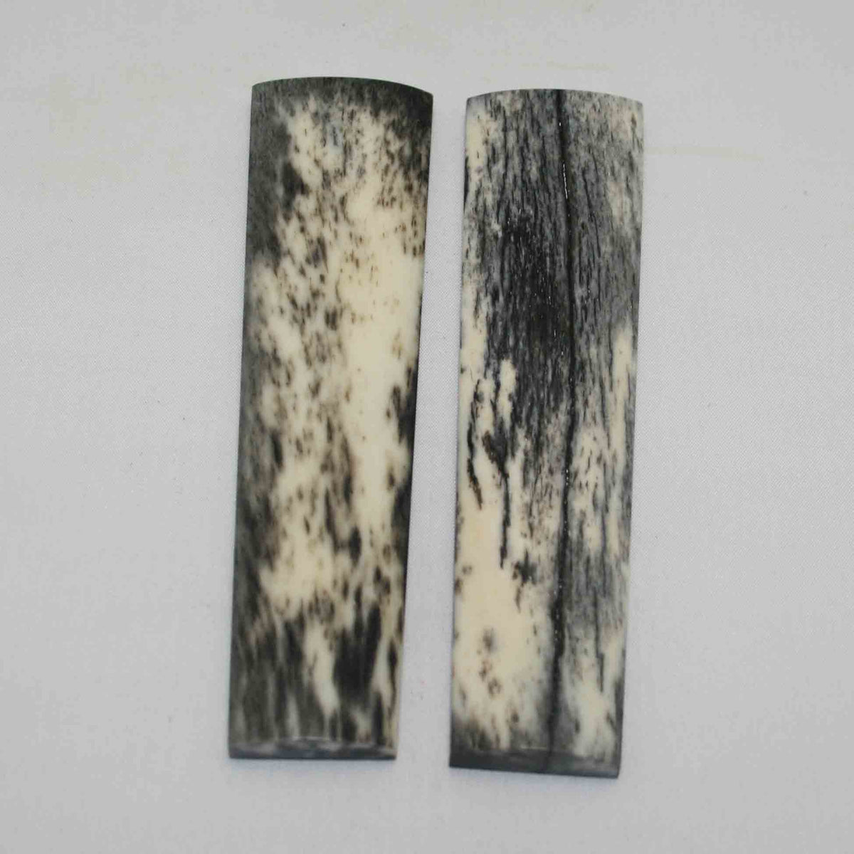 NB104NA34 Giraffe Bone Scales 5.40" x 1.24" x 0.35" inch