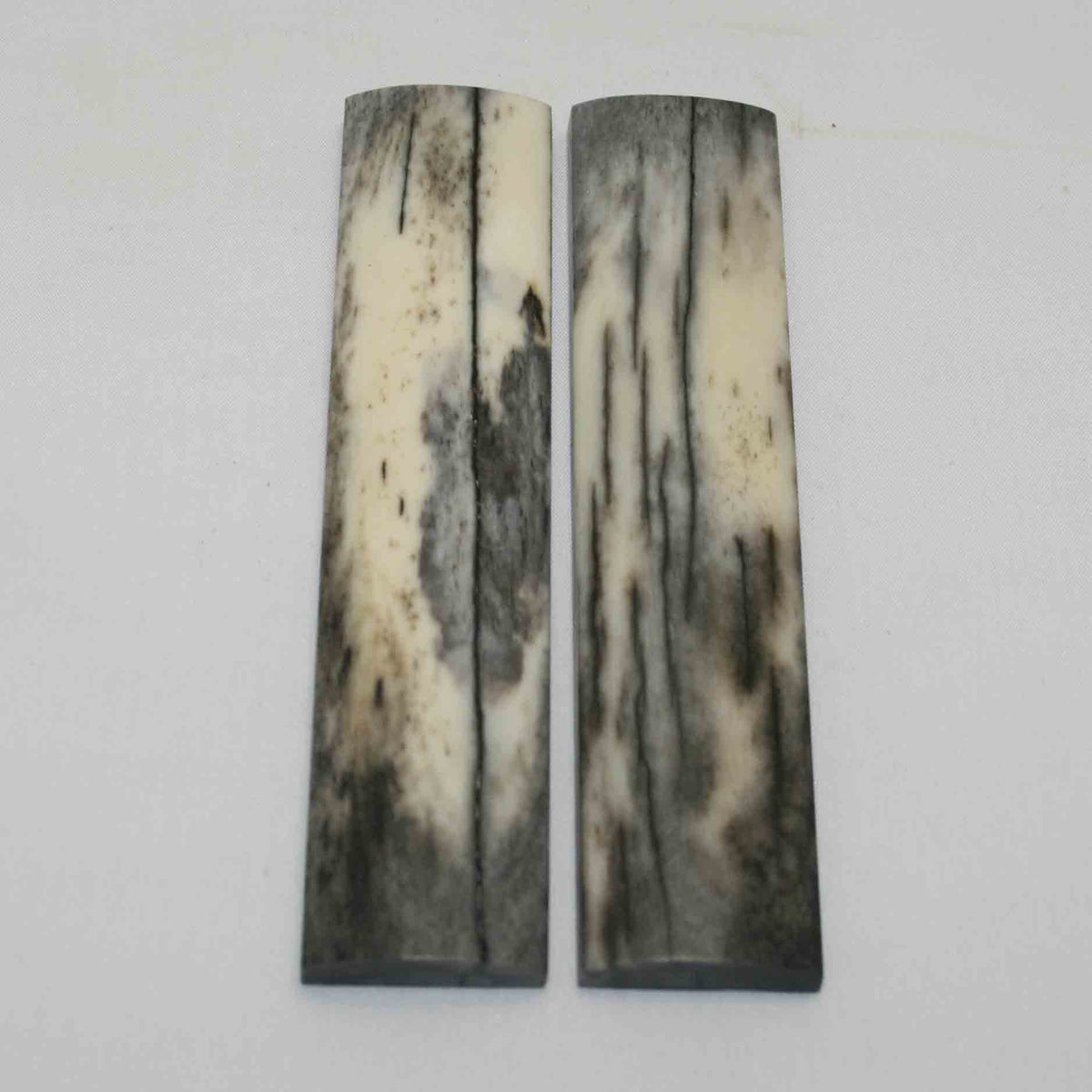 NB104NA37 Giraffe Bone Scales 5.37" x 1.18" x 0.36" inch