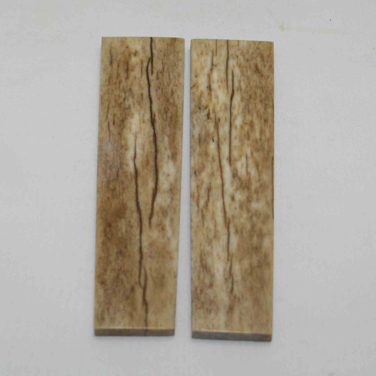NB104NA53 Giraffe Bone Scales 5.28" x 1.26" x 0.28" inch