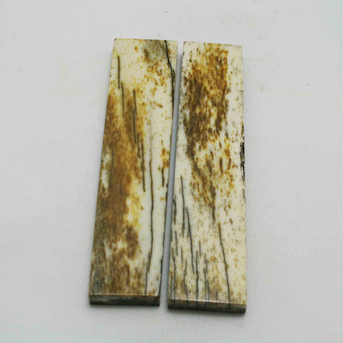NB104NA56 Giraffe Bone Scales 5.71" x 1.26" x 0.39" inch