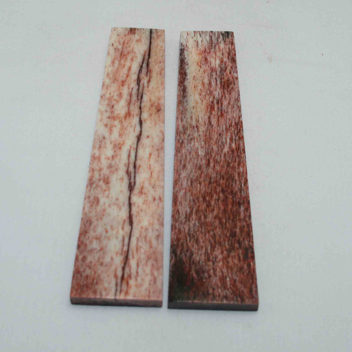 NB104NA57 Giraffe Bone Scales 5.28" x 1.19" x 0.29" inch