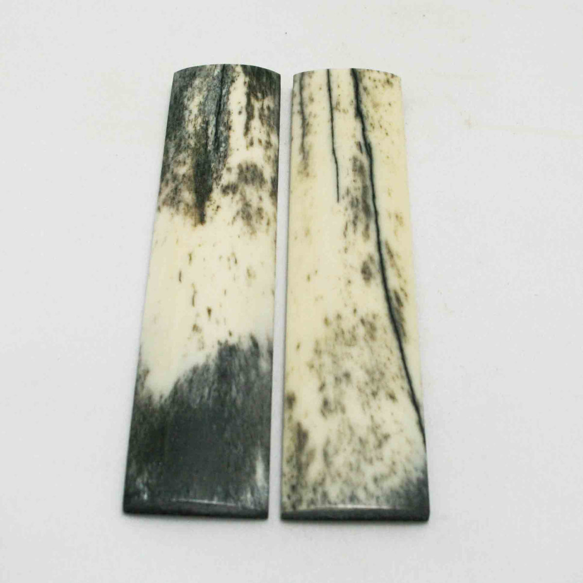 NB104NA70 Giraffe Bone Scales 5.66" x 1.31" x 0.32" inch