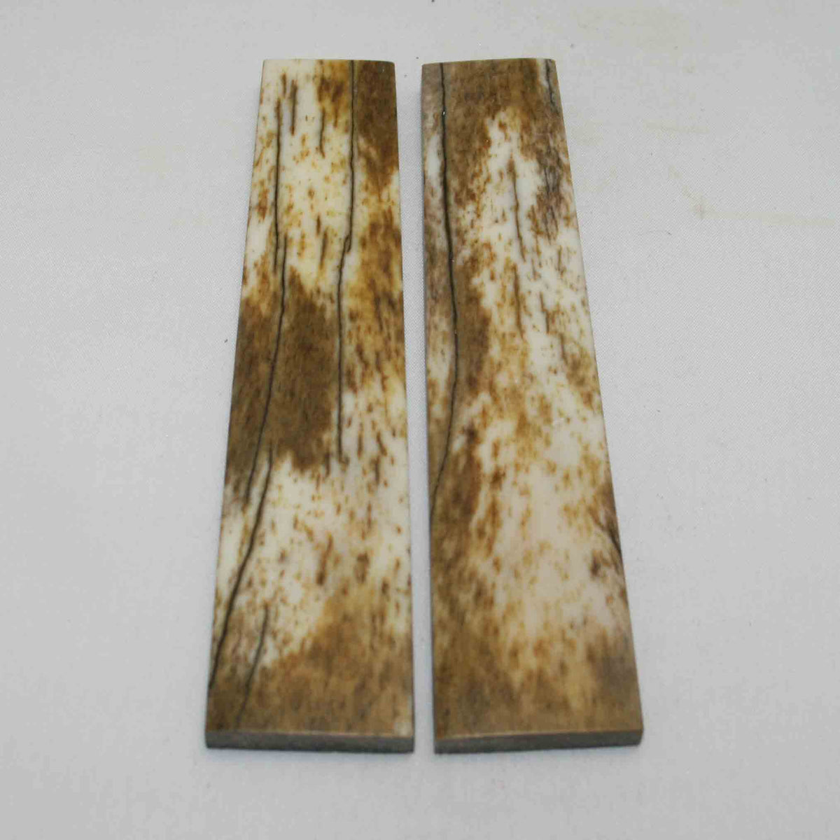 NB104NA83 Giraffe Bone Scales 5.47" x 1.16" x 0.31" inch
