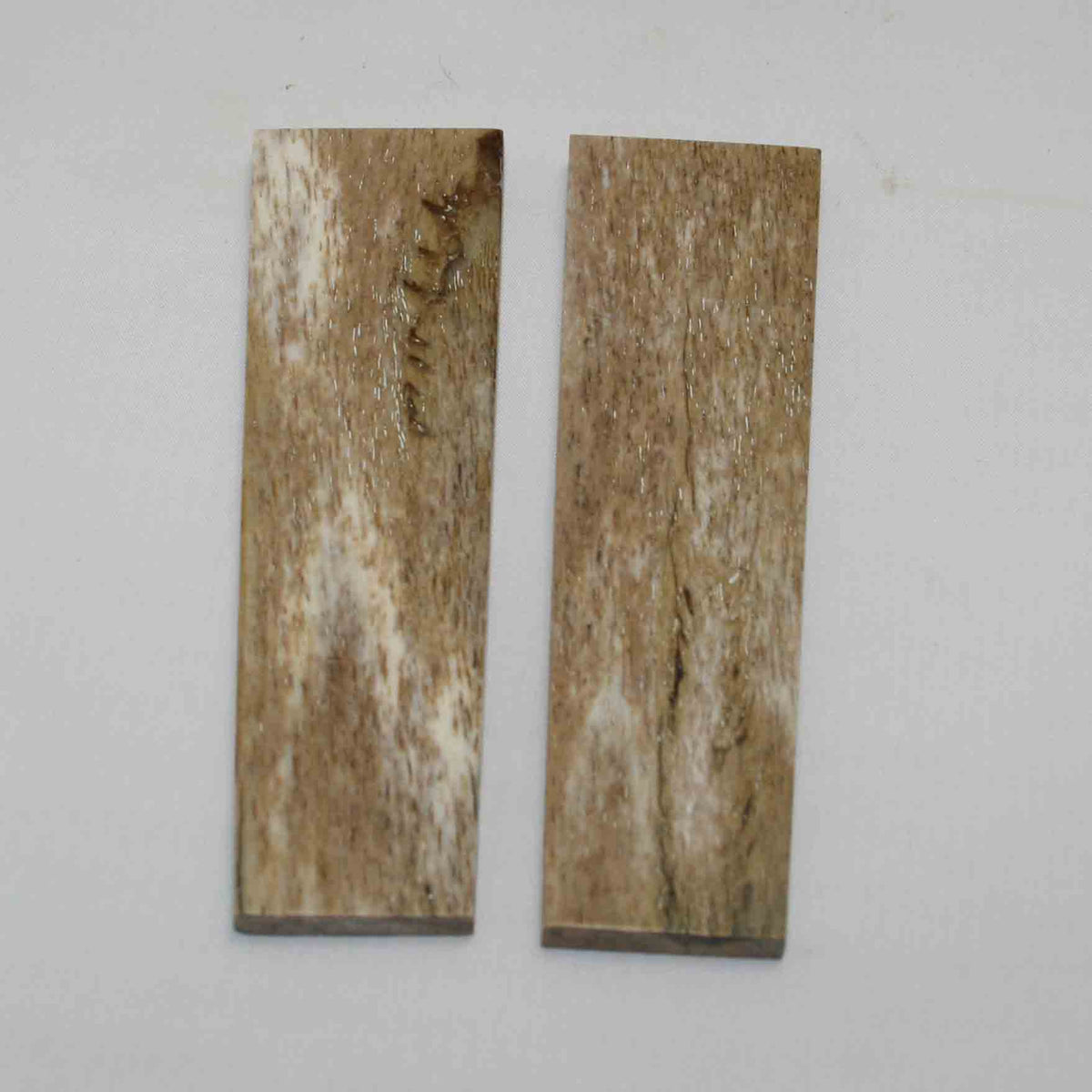 NB105NA13 Giraffe Bone Scales 5.20" x 1.39" x 0.26"inch