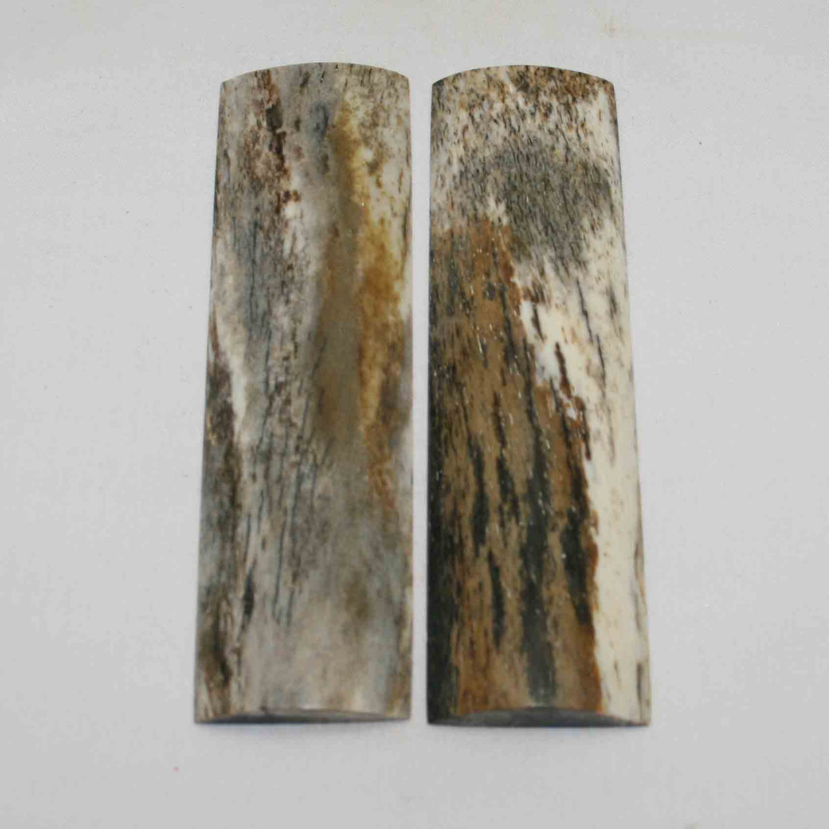 NB105NA144 Giraffe Bone Scales 5.09" x 1.42" x 0.27"inch