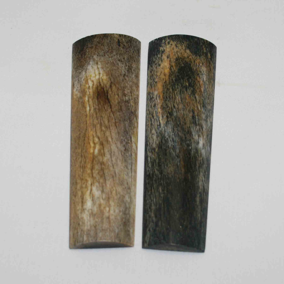 NB105NA47 Giraffe Bone Scales 5.47" x 1.48" x 0.35"inch