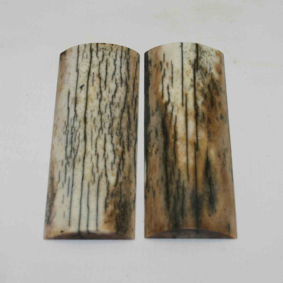 NB109NA39 Giraffe Bone Scales 5.15" x 1.93" x 0.41" inch