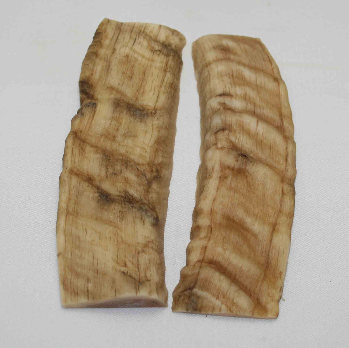 NB901NA10 Merino Ram's Horn Flat Block Scales Size 5.35" x 1.67" x 0.16" inch