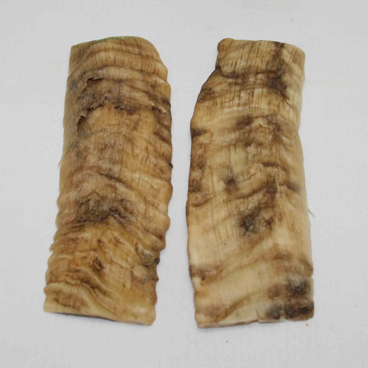 NB901NA11 Merino Ram's Horn Flat Block Scales Size 5.35" x 1.79" x 0.16" inch