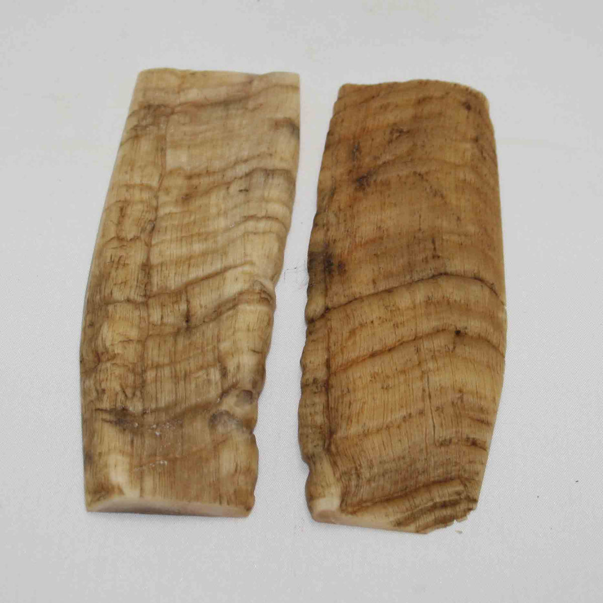NB901NA13 Merino Ram's Horn Flat Block Scales Size 5.16" x 1.94" x 0.14" inch