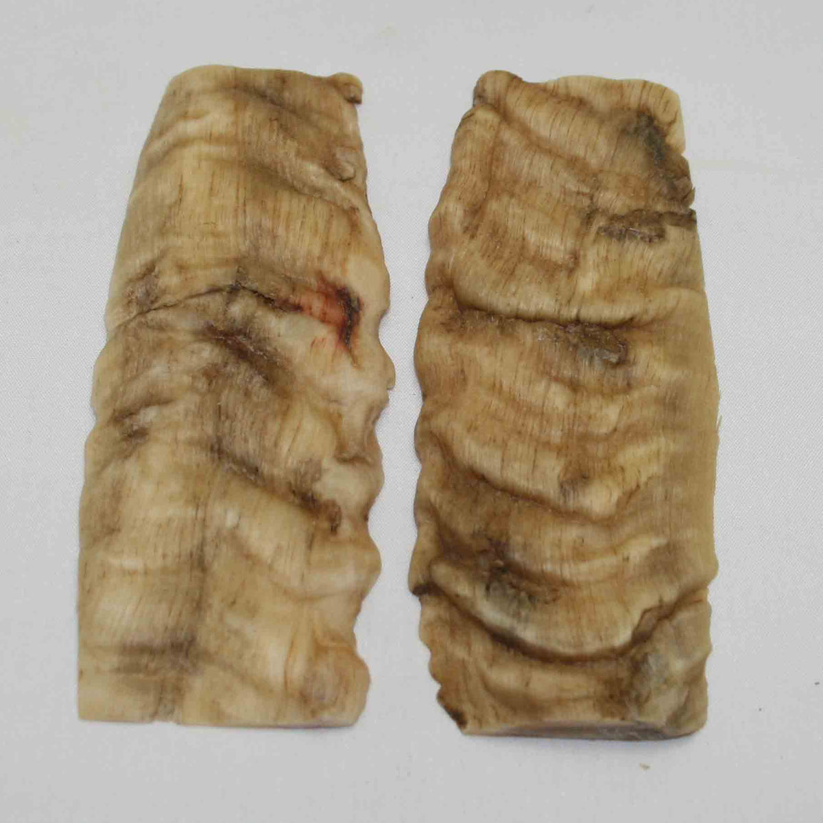 NB901NA15 Merino Ram's Horn Flat Block Scales Size 4.98" x 1.85" x 0.21" inch