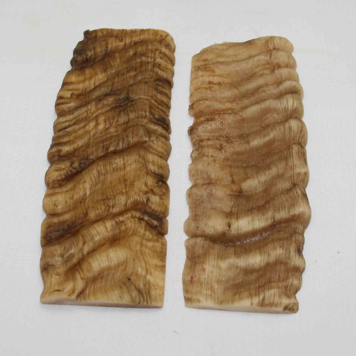 NB901NA16 Merino Ram's Horn Flat Block Scales Size 5.28" x 1.91" x 0.18" inch