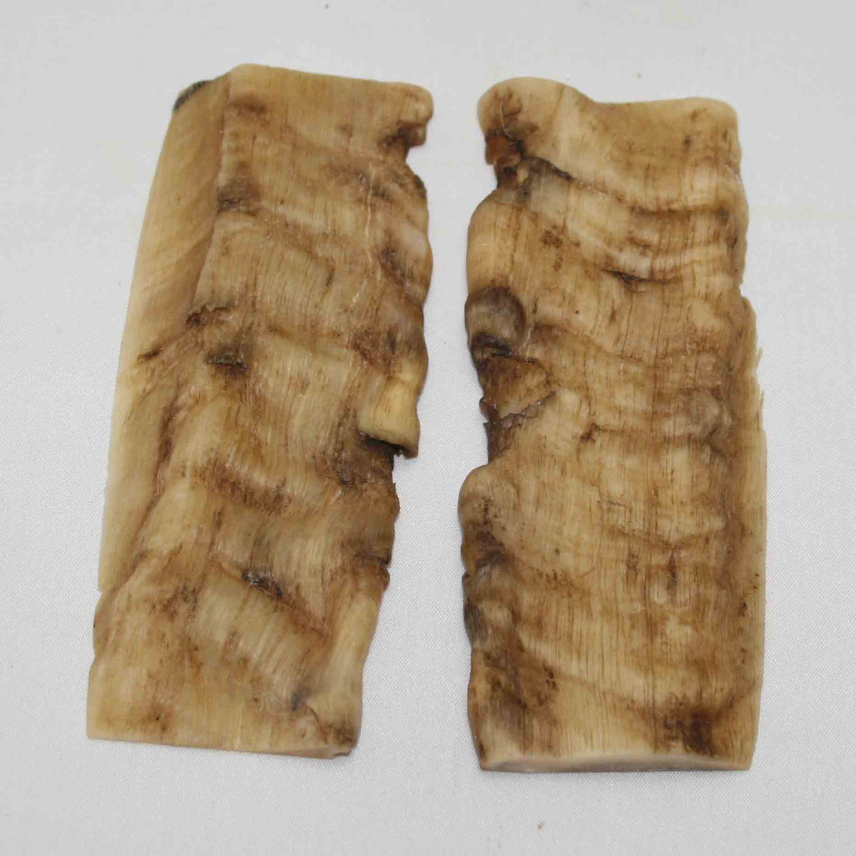 NB901NA31 Merino Ram's Horn Flat Block Scales Size 5.00" x 1.93" x 0.14" inch